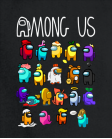 Džemperis Amoung us characters Džemperis Amoung us characters